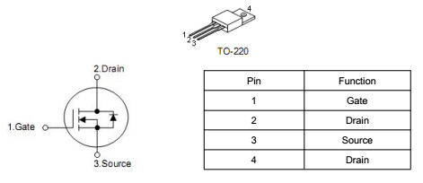 場效應(yīng)管3205參數(shù)