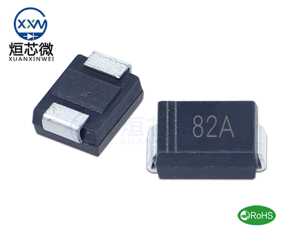 P6SMB82A參數(shù),TVS二極管P6SMB82A瞬態(tài)(變)抑制二極管