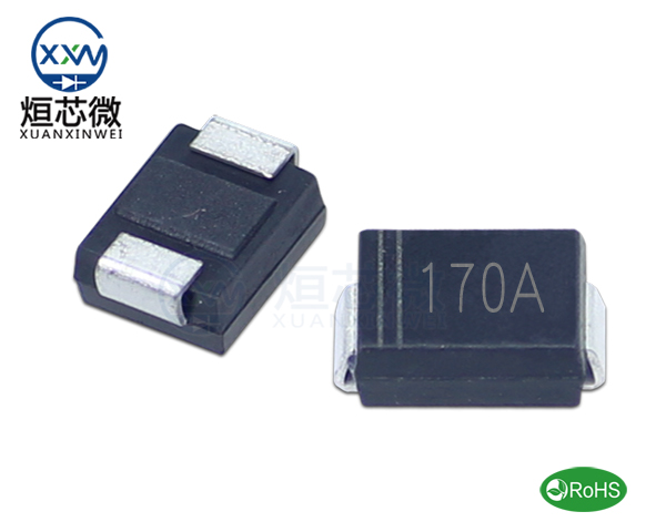 P6SMB170A參數,TVS二極管P6SMB170A瞬態(變)抑制二極管