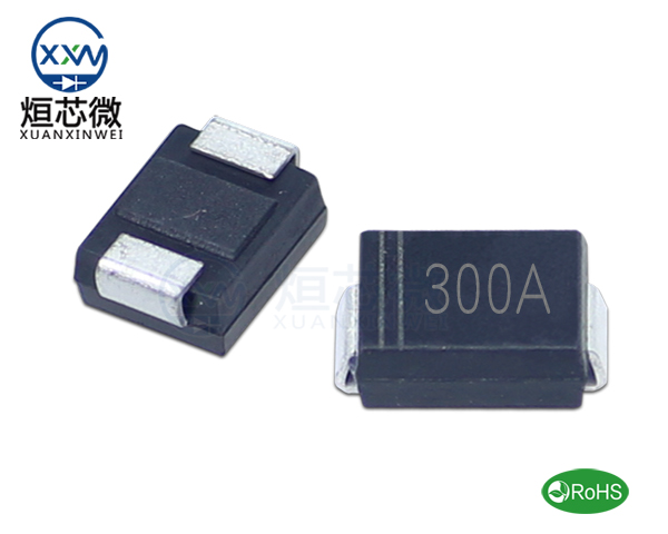 P6SMB300A參數(shù),TVS二極管P6SMB300A瞬態(tài)(變)抑制二極管