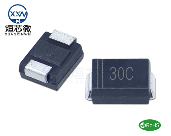 P6SMB30CA參數(shù),TVS二極管P6SMB30CA瞬態(tài)(變)抑制二極管